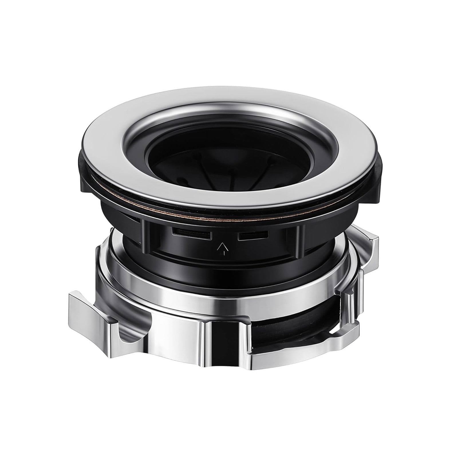 Garbage Disposal Sink Flange Set with Garbage Disposal Stopper Waste Disposer Part Flange Drain Lock Nut