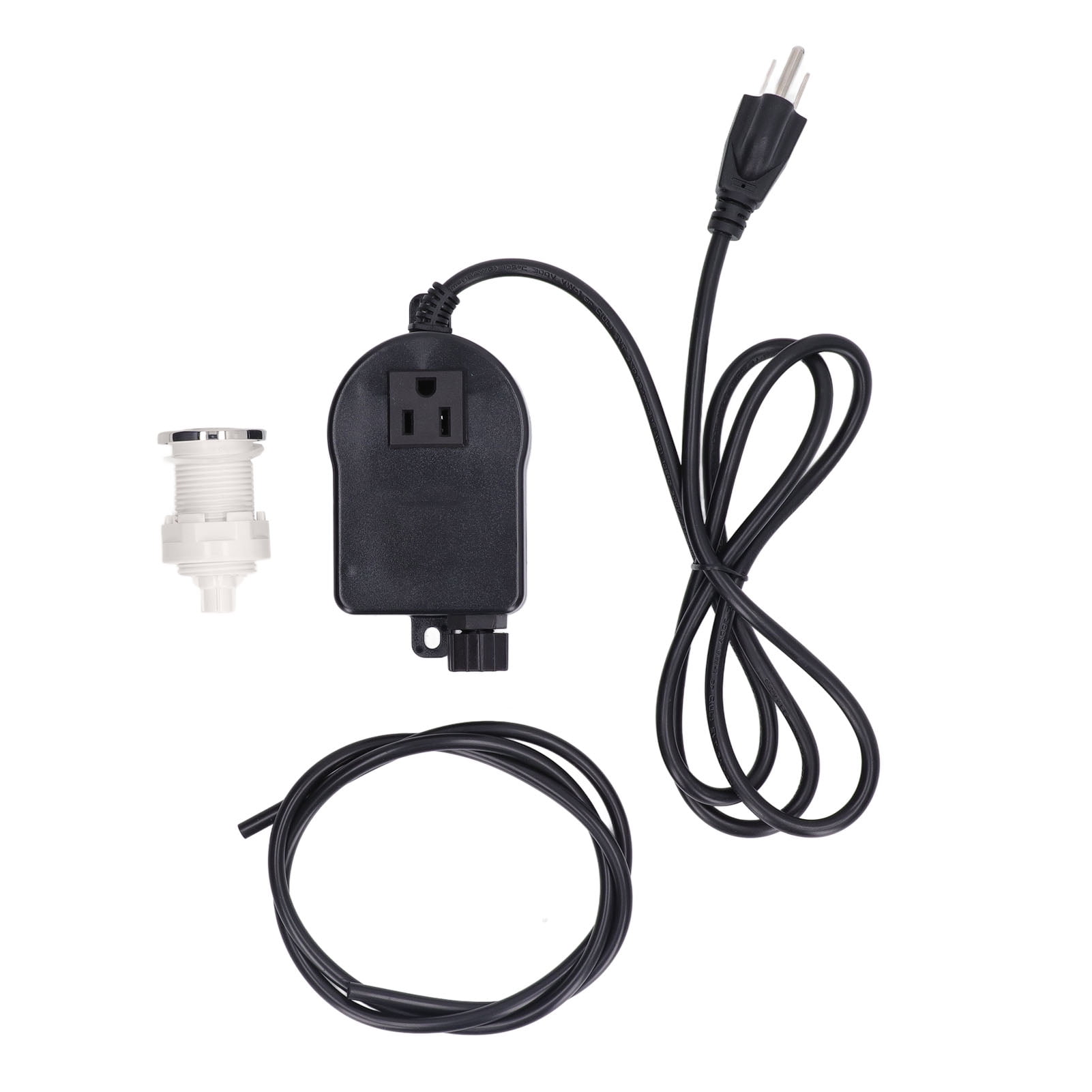 Garbage Disposal Sink Top Air Pressure Push Button Set with 1m Pipe and