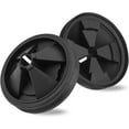 thumbnail image 1 of Garbage Disposal Splash Guard, 2 Pack Upgraded EPDM Rubber for InSinkErator Evolution Series 3 3/8" QCB-AM Sink Baffle Drain Cover Removable Quiet Collar EPDM Strainer Insert Parts, 1 of 8