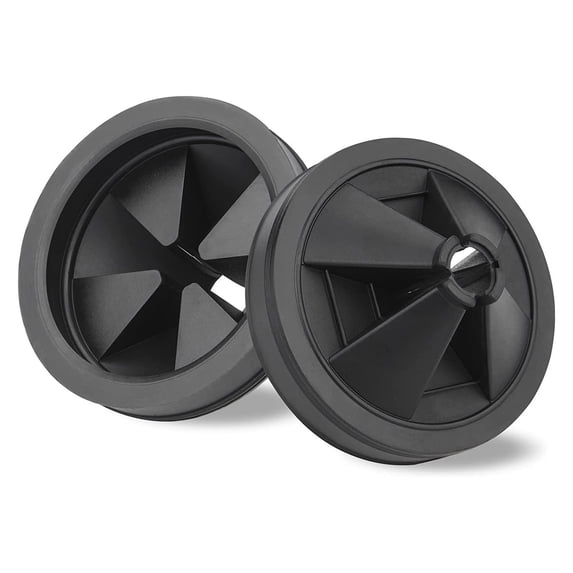 Garbage Disposal Splash Guard Sink Baffle Cover EPDM Rubber Noise Reduction Drains Protector 2-Pack