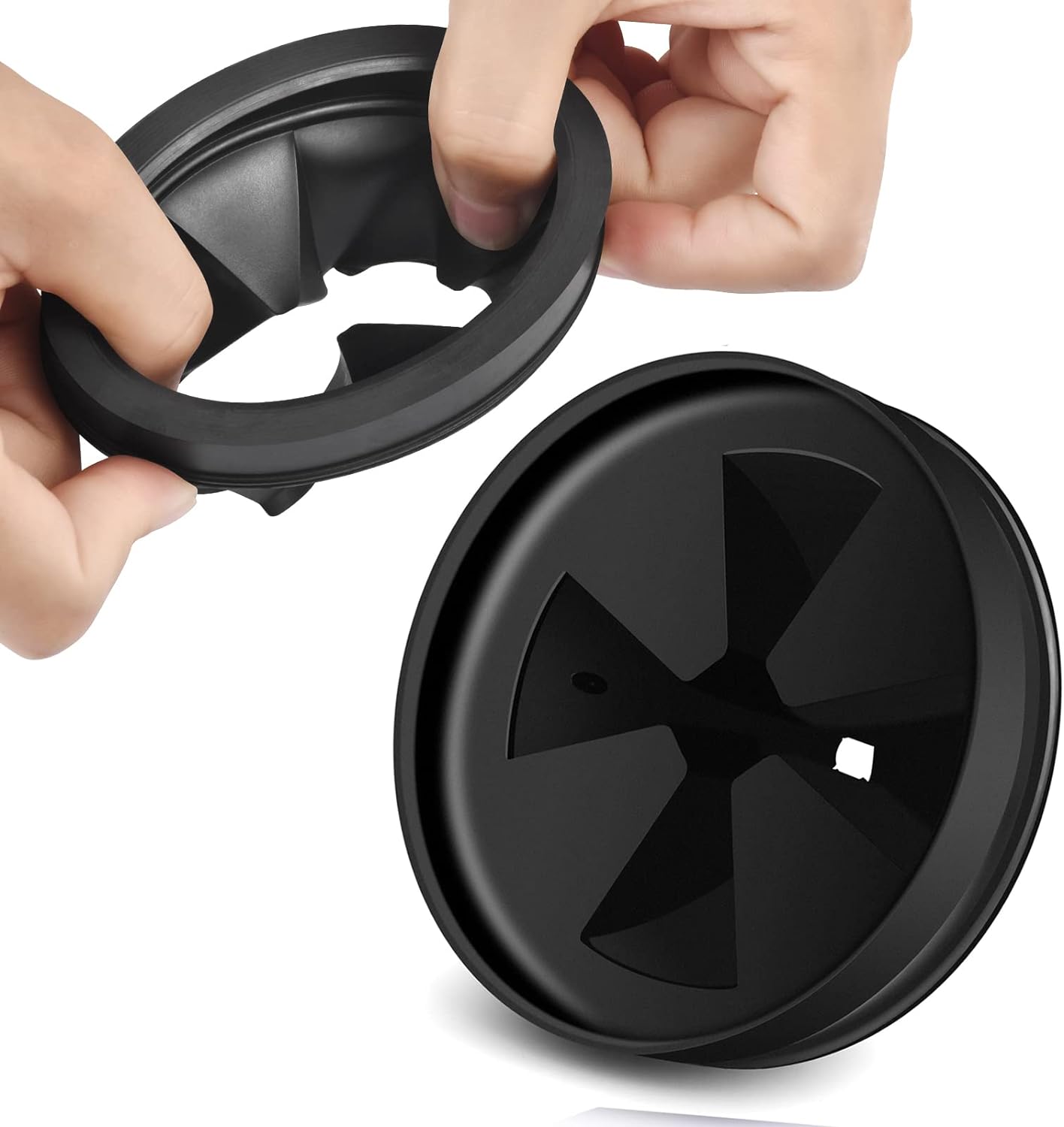 Garbage Disposal Splash Guards 2pcs, Sink Baffle Rubber Guard