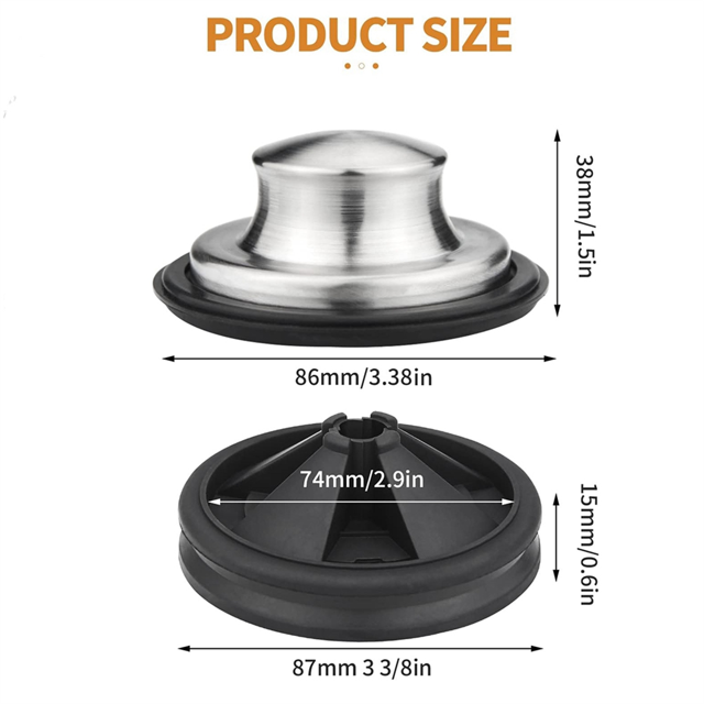 Garbage Disposal Splash Guards with Stainless Steel Brushed Kitchen