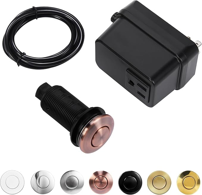 Garbage Disposal Switch, Cordless Air Switch Kit for Food Waste