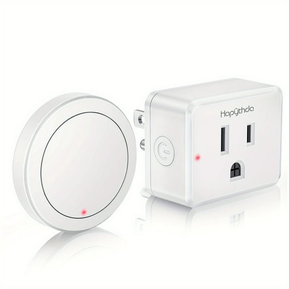 Garbage Disposal Wireless Switch Kit, Remote Control Outlet, No Drilling On Sink Top, Air Switch Garbage Disposal, 15A/1500W with 4000V Anti-Surge, 500 Feet RF Range