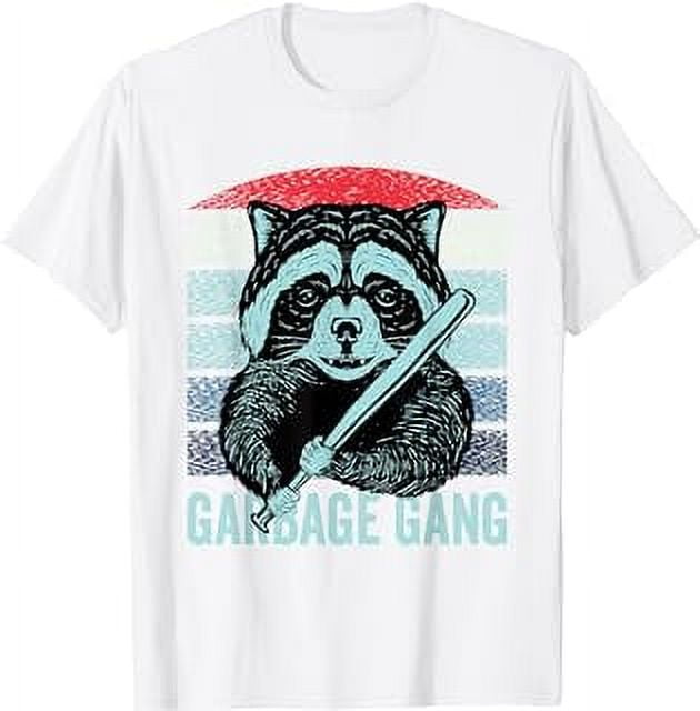 Garbage Gang Raccoon Raccoons Trash Panda T-Shirt - Walmart.com