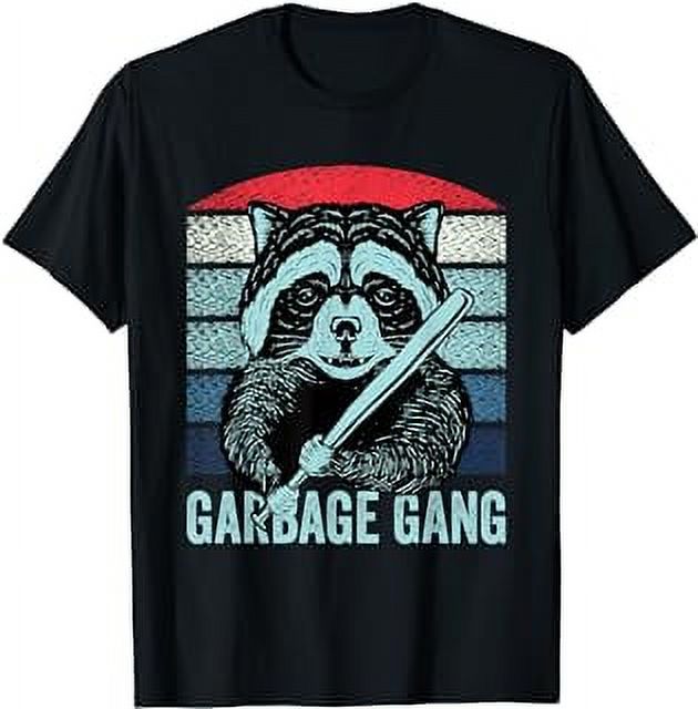 Garbage Gang Raccoon Raccoons Trash Panda T-Shirt - Walmart.com