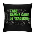 Garbage Man I Can't I Have Plans Trash Collector Waste Throw Pillow