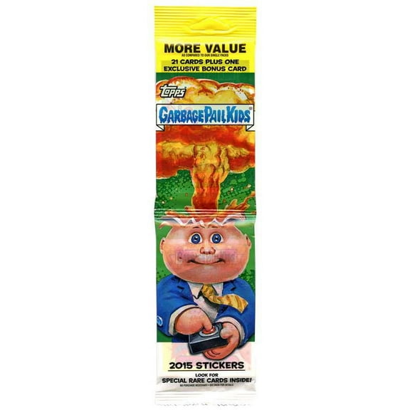 Garbage Pail Kids 2015 Series 1 Trading Card Sticker Jumbo Pack