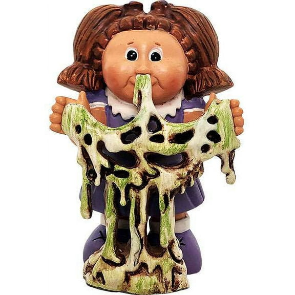Garbage Pail Kids 2020 GPK Trashy Treasures Leaky Lindsay Figurine (Plus 1 Collectible Card)