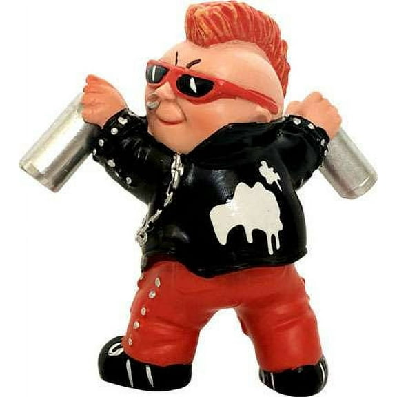 Garbage Pail Kids 2020 GPK Trashy Treasures New Wave Dave Figurine (Plus 1 Collectible Card, Red Shirt)