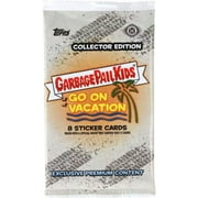 Garbage Pail Kids 2021 Series 2 GPK Goes on Vacation Trading Card HOBBY Pack 8 Sticker Cards, Collector Edition