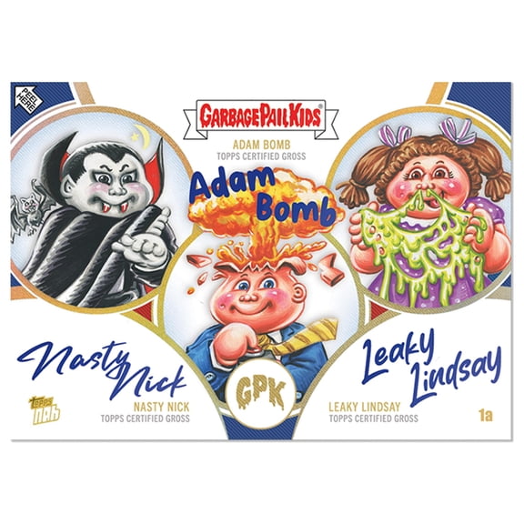 Garbage Pail Kids 2024 Topps Media Menace | Adam, Nick & Lindsay