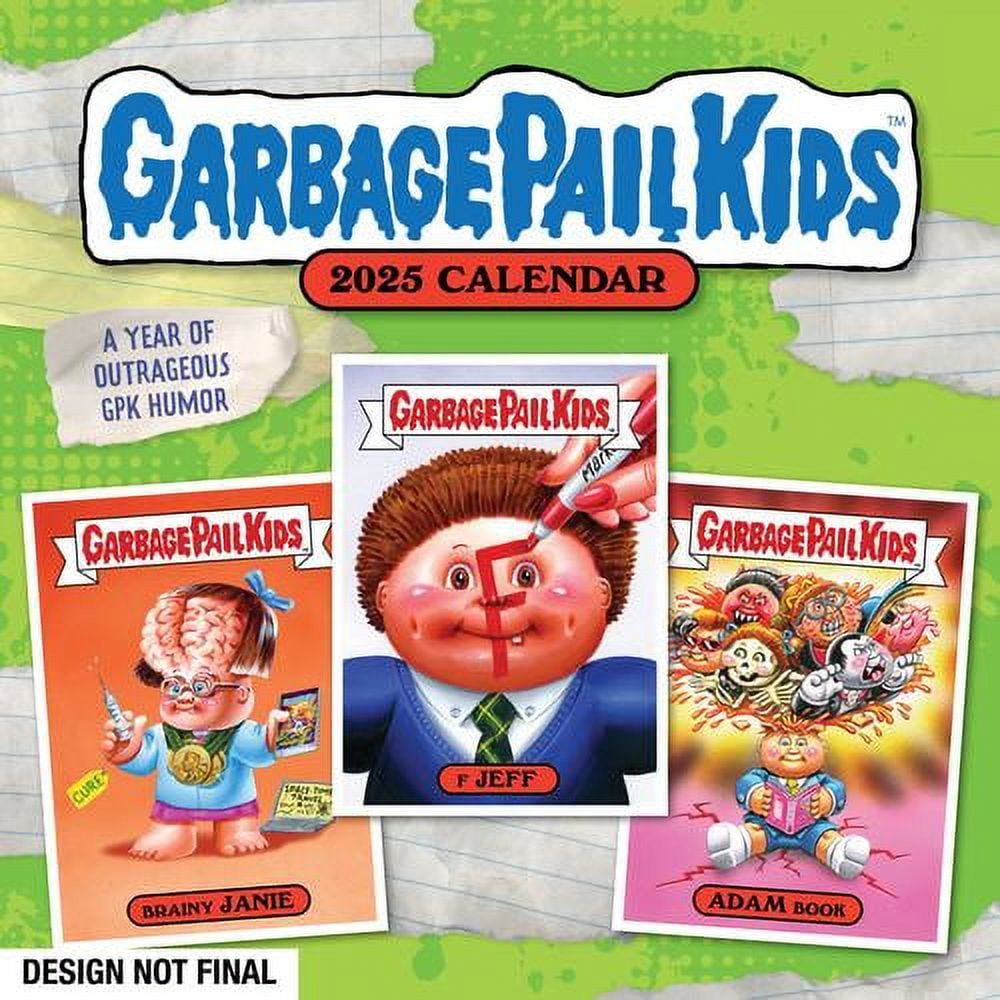 Andrews McMeel Publishing, Garbage Pail Kids 2025 Wall Calendar