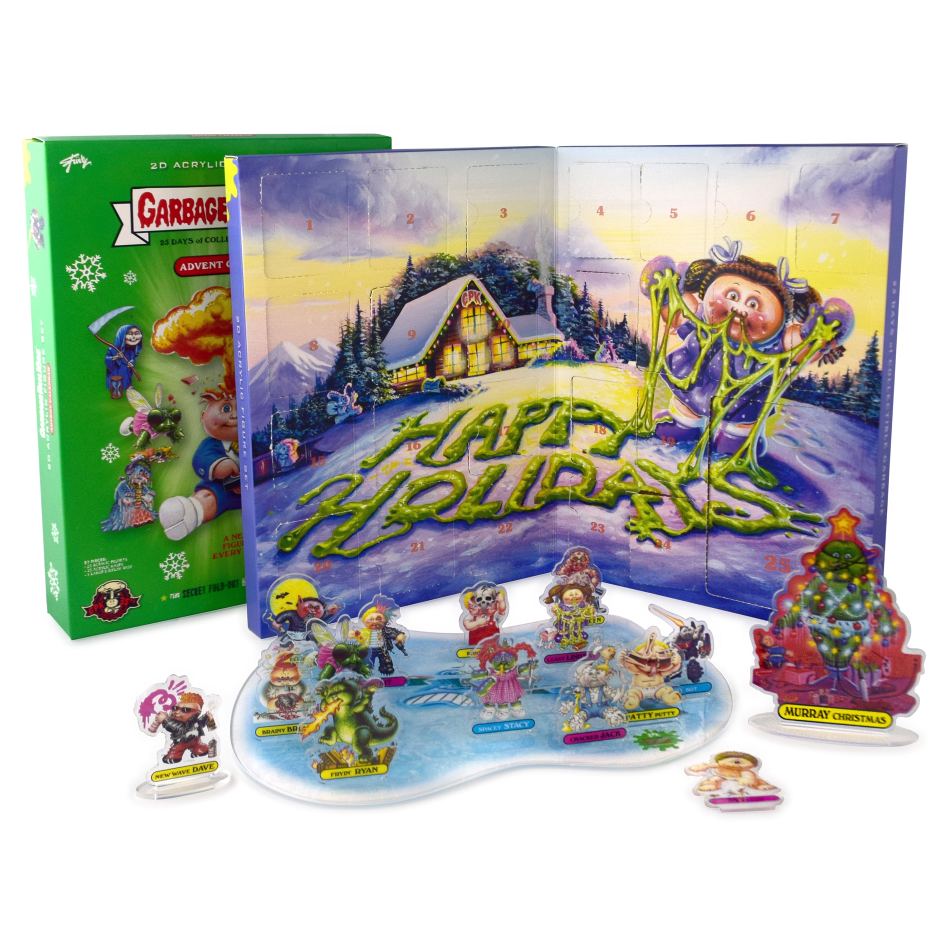 Garbage Pail Kids Collectible Advent Calendar Features 25 Characters