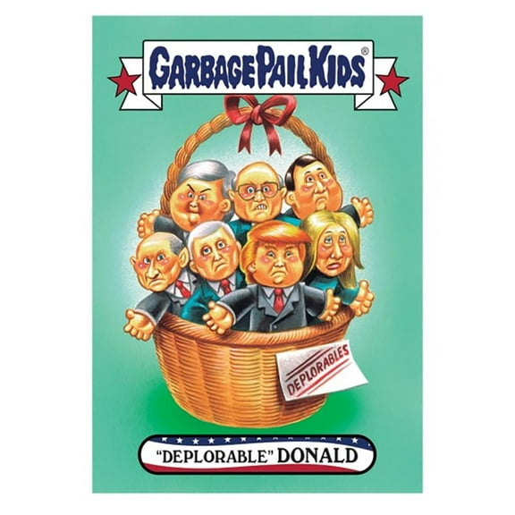Garbage Pail Kids Disg-Race To The White House Deplorable Donald #67