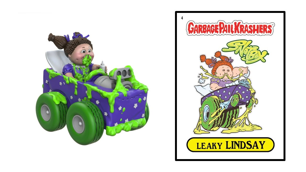 Garbage Pail Kids Leaky Lindsay 3" Krasher with Exclusive Trading Card by The Loyal Subjects