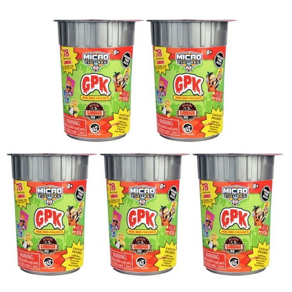 Garbage Pail Kids Micro Mystery Figures - BLIND PACKS (5 Pack Lot)