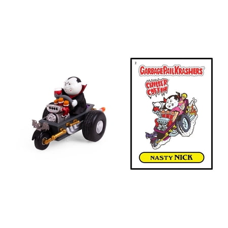 Garbage Pail Kids Chiller Coffin Krasher with Nasty Nick – 3” Walmart Exclusive Collectible