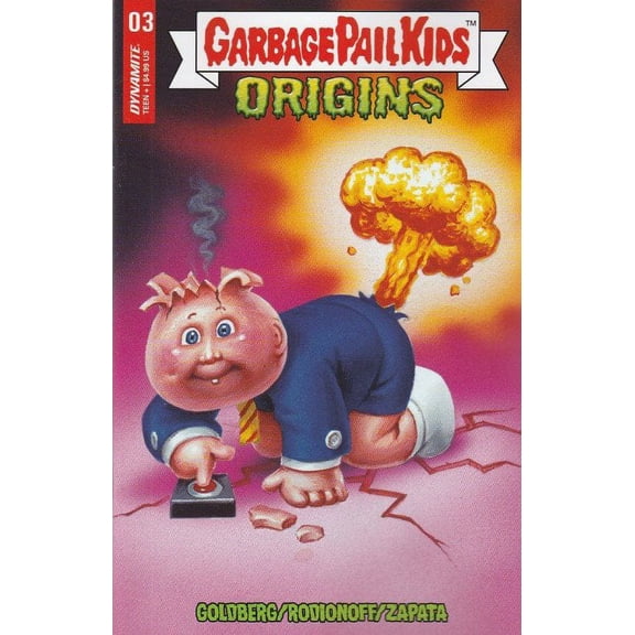 Garbage Pail Kids: Origins #3D VF ; Dynamite Comic Book