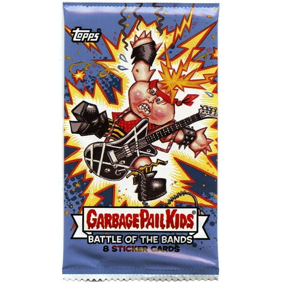 Garbage Pail Kids Series 2 Battle of the Bands Trading Sticker Card Pack