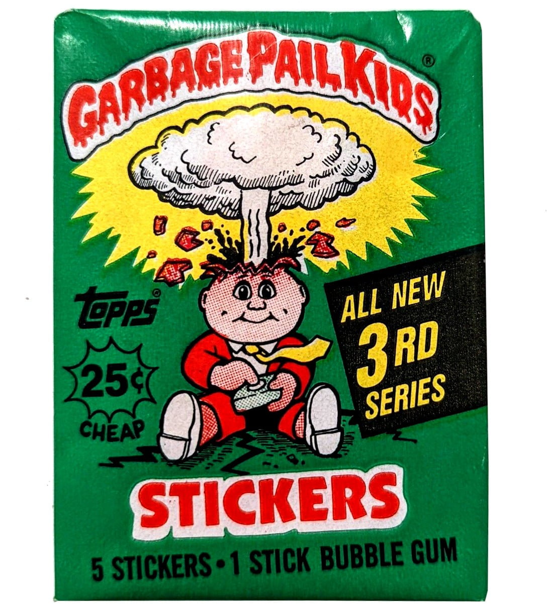 Garbage Pail Kids Series 3 Trading Card Sticker Pack