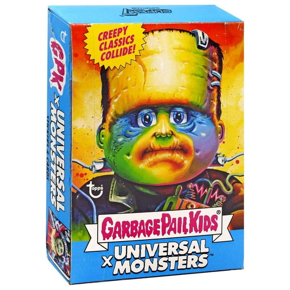 Garbage Pail Kids Wave 3 Universal Monsters Trading Card Box (24 Packs)
