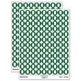 thumbnail image 1 of Garbage Trash Can Solid 200+ Round Stickers - Dark Green - Matte Finish - 0.50" Size, 1 of 3