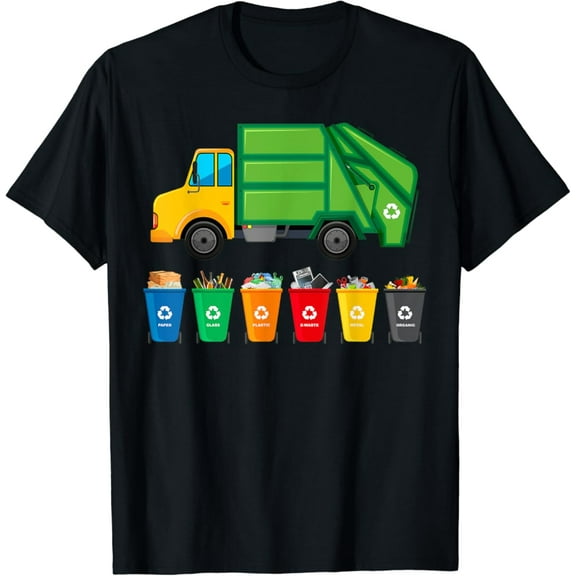 Garbage Truck Reuse Recycle Trash Collector Earth Day T-Shirt Gift for you - Men & Women Unisex T-shirt