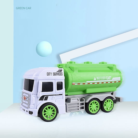 Garbage Truck Toy Sanitation Vehicle Model Play Set For Toddlers And Kids Educational Pretend Play Car For Boys And Girls
