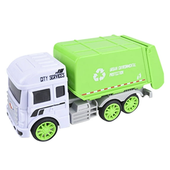 Garbage Truck Toys For Kids Sanitation Vehicle Play Set Toddler Educational Car Model Toy For Boys Girls Ages 1 2 3 Years Old