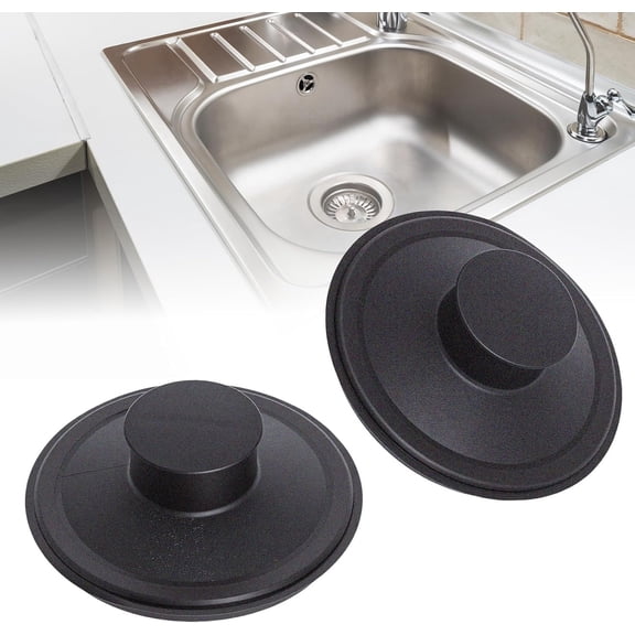 - - Garbage disposal sink stopper, standard 3-1/2 inch drain opening exact replacement stopper, suitable for and sink drain plugs