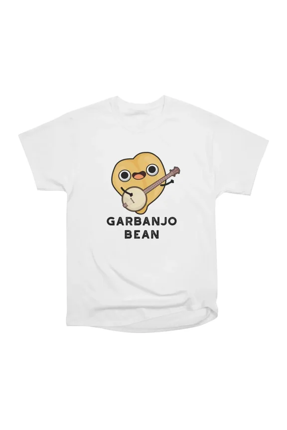 Garbanjo Bean Cute Food Bean Pun T-Shirt Tee Gift For Him Merch For Her Apparel For Friend