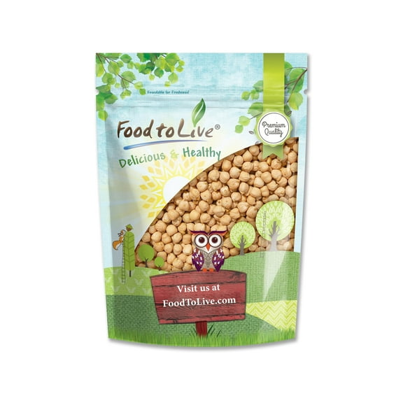 Garbanzo Beans (Chickpeas), 5 Pounds — Kosher, Sproutable, Raw — by Food to Live