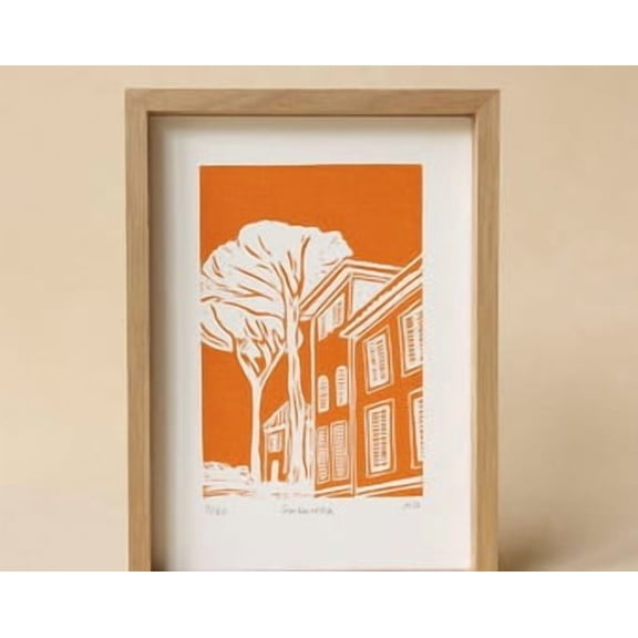 Garbatella Rome Travel Wall Art Poster, Poster Home Decor, Poster Only