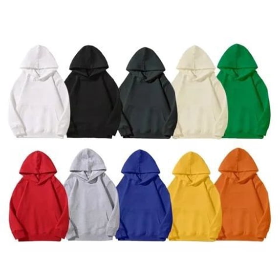 Garbnen Cute Hoodies for Girls Black Long Sleeve Trendy Sweatshirt with Pocket Fall Fleece Preppy Teenage Girl Clothes 9-11 Years
