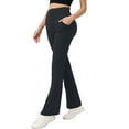 thumbnail image 1 of Garbnen Flare Leggings Women Stretchy Bootcut High Waist Yoga Pants for Women Bell Bottom Leggings Workout with Pockets, 1 of 4