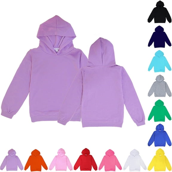 Garbnen Hoodies for Teen Girls Y2k Pink Fleece Sweatshirt with Hood Long Sleeve Fall Winter Sweatshirt for Teens with Pocket 15-16 Years
