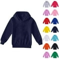 thumbnail image 1 of Garbnen Oversized Hoodies for Teen Girls Black Fleece Sweatshirt Hoodie Long Sleeve Fall Winter Sweatshirts for Girls with Pocket 15-16 Years, 1 of 3