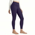 thumbnail image 1 of Garbnen Purple Womens Leggings Tights High Waisted Women Yoga Pants Spring Summer Soft Cycling Workout Leggings, 1 of 6