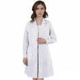 thumbnail image 1 of Garbnen Unisex Lab Coat for Women and Men Long Sleeve White Uniform Doctor Nurse Career Day Coat Unisex Adult Nurse Costume Lab Coat, 1 of 7