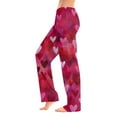 thumbnail image 1 of Garbnen Valentines Pajama Pants Women Red Love Heart Pattern Wide Leg Women's Sleep Pants Drawstring Spring Summer Womans Lounge Pants, 1 of 5