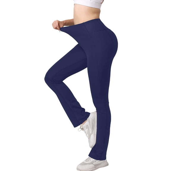 Garbnen Women's Flare Leggings Bootcut High Waist Stretchy Yoga Pants for Women Bell Bottom Tights Womens Workout Leggings