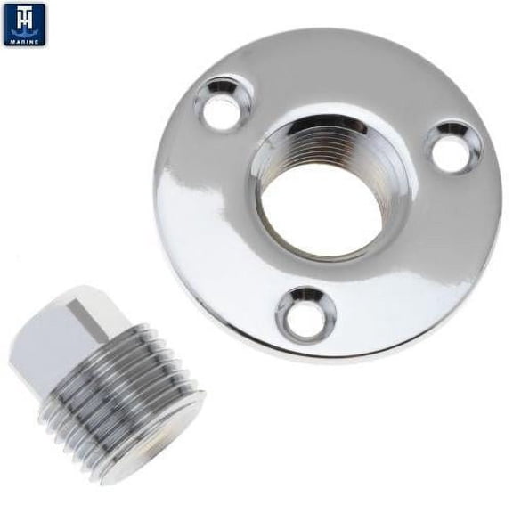 Garboard Drain Plug Chrome