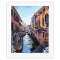 thumbnail image 1 of Garccio Venice - Narrow Venetian Canal - From an Original Color Painting by Scott Westmoreland - Fine Art Rolled Canvas Print 16in x 20in, 1 of 4