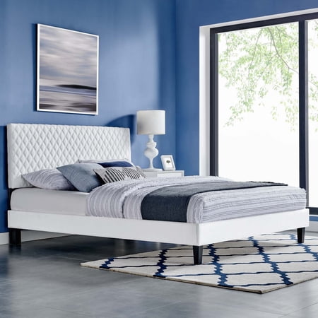 Garcelle Performance Velvet Full Platform Bed
