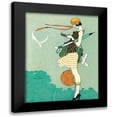 thumbnail image 1 of Garcia Cabral, Ernesto 20x24 Black Modern Framed Museum Art Print Titled - Mexican Magazine Cover 1920 Aires de primavera, 1 of 5