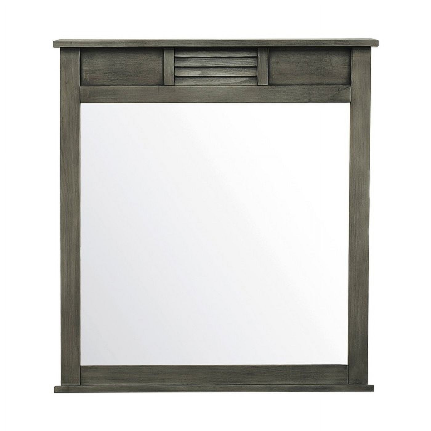 Garcia Collection Transitional Styling with Cool Gray Finish