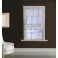 thumbnail image 1 of Garcia Embroidered Balloon Sheer with Scallop Detail 52" x 63" in White, 1 of 2