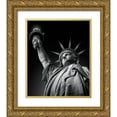 thumbnail image 1 of Garcia, Helena 26x31 Gold Ornate Wood Framed with Double Matting Museum Art Print Titled - Statue Of Liberty, 1 of 4