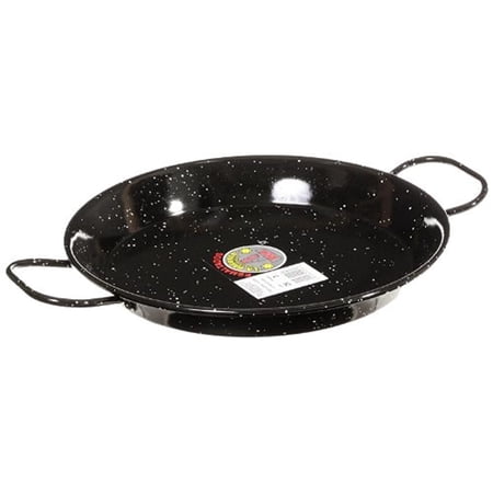 Garcima 11-inch Enameled Steel Paella Pan, 28cm